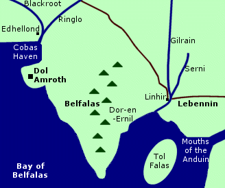 Belfalas map