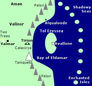 Map of Tol Eressea