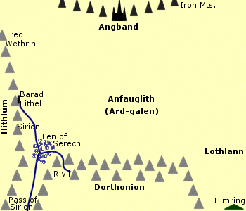 Minas Tirith — Beleriand - Places - Henneth Annûn