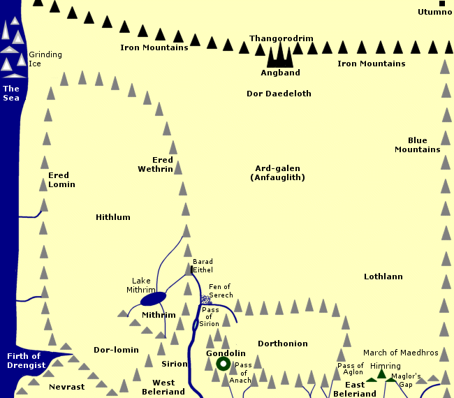 Map of Angband