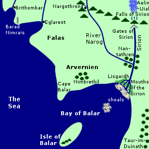 Isle of Balar map