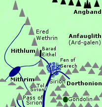 Barad Eithel map