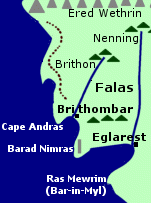 Map of the Brithon