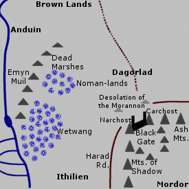 Map of the Noman-lands