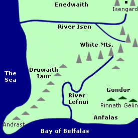 Map of Druwaith Iaur
