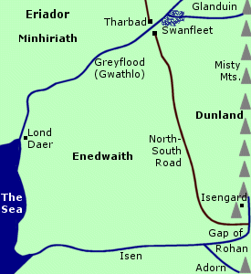 Map of Enedwaith