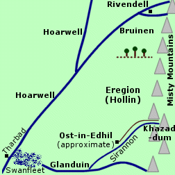 Map of Eregion