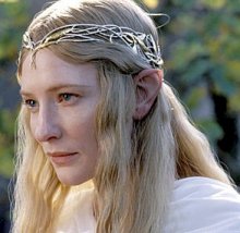 Cate Blanchett as Galadriel