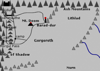 Map of Gorgoroth