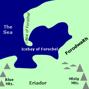 Icebay of Forochel - map
