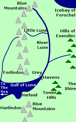Map of the River Lune
