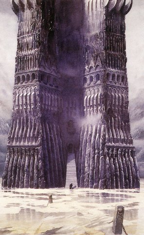 Orthanc by Alan Lee