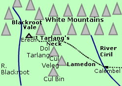 Map of Tarlang's Neck