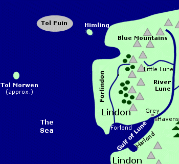 Map of Tol Morwen
