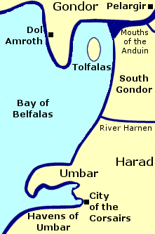 Map of Umbar
